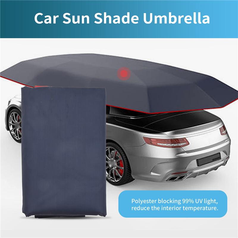 Evrensel Araba Güneş Gölge Şemsiye Kapak Çadır Kumaş Uv Su Geçirmez 4X2.1M Korumak