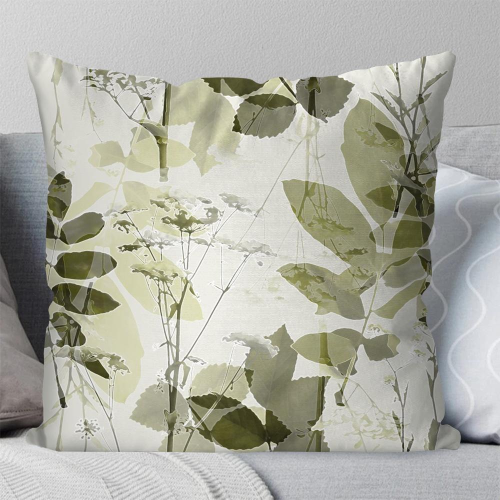 1pc Simple Art Of Patterns And Patterns Pillow Case Square Pillow Bedroom Sofa Leisure ComfortCarLivingRoomHome Decoration 40X40