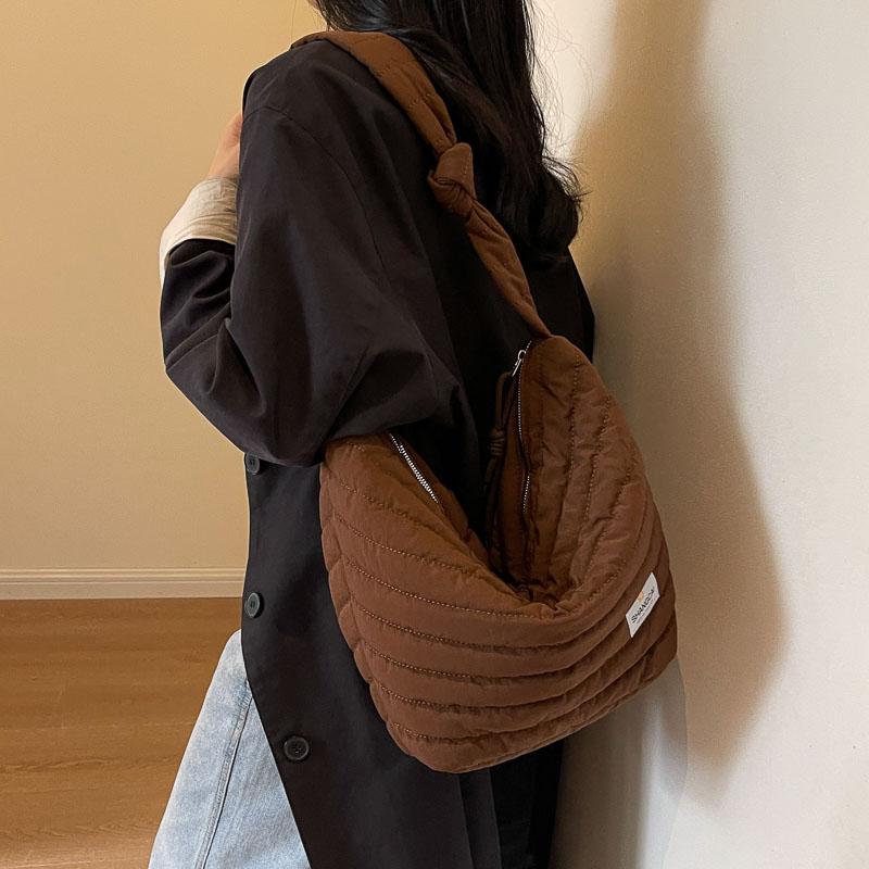 

Сумка на одно плечо с рисунком в горизонтальную полоску, универсальный дизайн, четкие линии, наклонная сумка на плечо