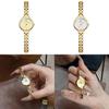 Gedi Quartz Watch For Women With Waterproof Function And Jewelry Clasp