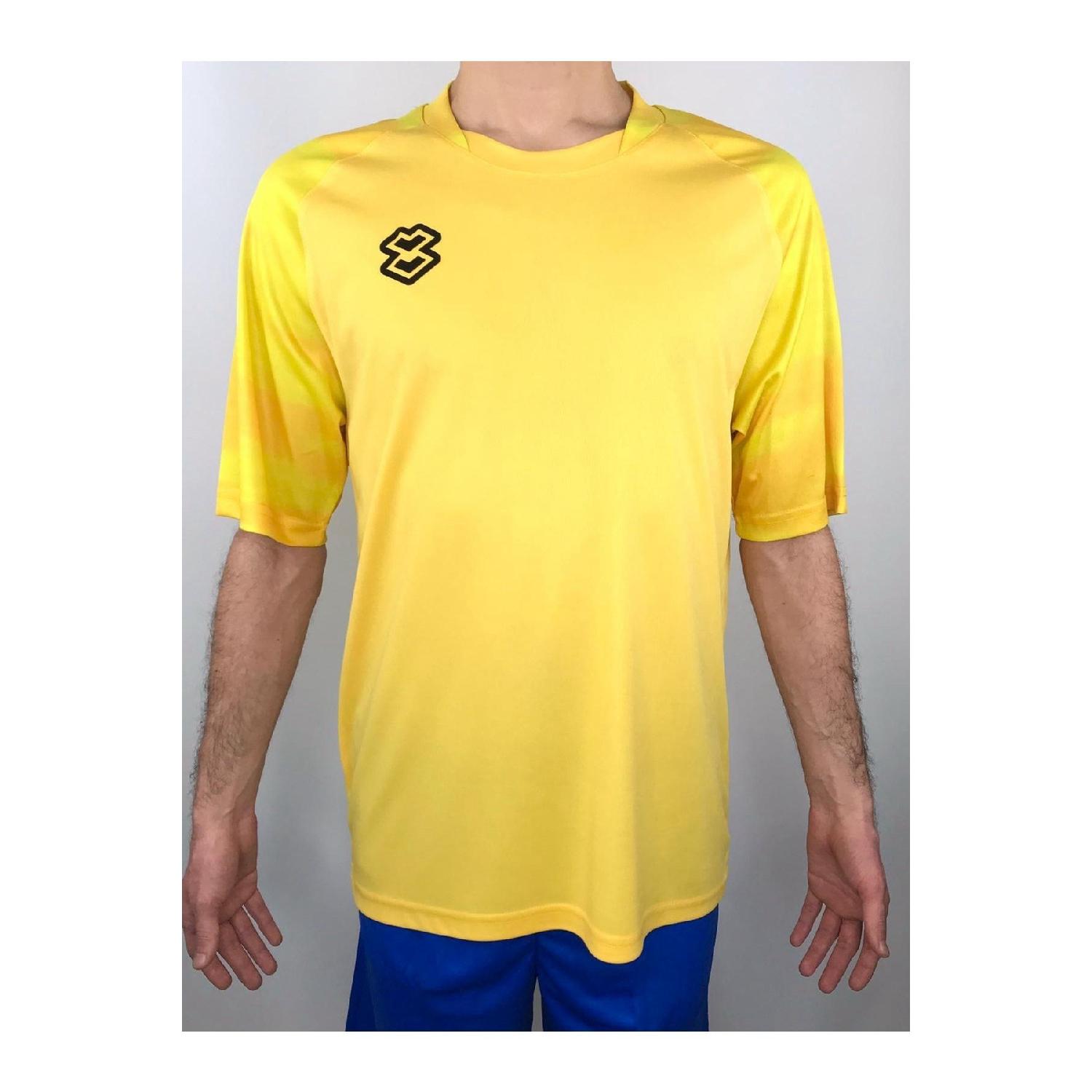 

Футбольный трикотаж с камуарным принтом M жёлтый