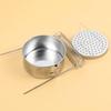 Brush Washer with Perforated Strainer Insert Compact for Oil Painters