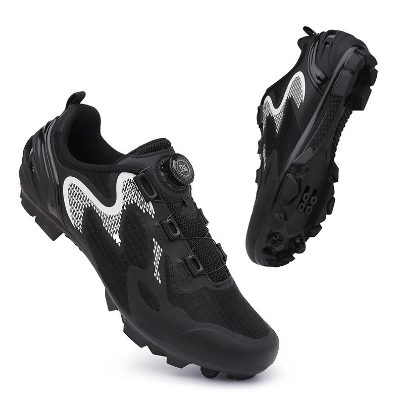 Professional Racing Road Bike Cycling Shoes Men Outdoor Non-Slip MTB Bicycle Sneakers Breathable Self-Locking Sports Cleat Shoes