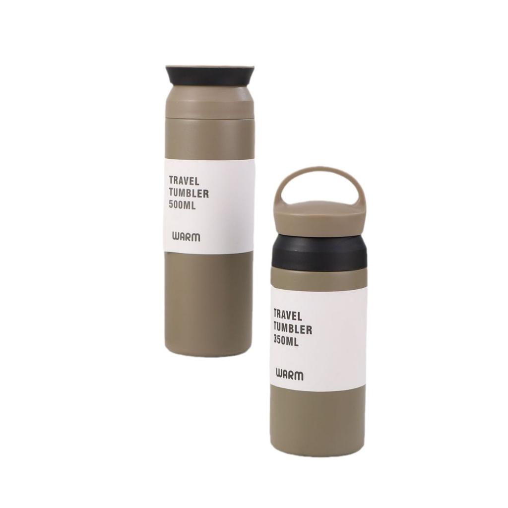 Simple Japanese Stainless Steel High-Value Men'S And Women'S Thermos Cups, Portable Coffee Cups, Car-Mounted Element Water Cups