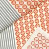 Hamamonyo Tenugui Flowers and Stripes