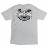 Santa Cruz GUANO Skateboard T Shirt ATHLETIC HEATHER