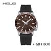 HELEI Men Watch Top Brand Luxury Military Army Waterproof Sport Male Clock Auto Date Quartz Business Original Wristwatch 9005AJ