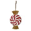 Metal Christmas Ornament Iron Gift Box/Candy/Drum Hanging Decorations for Christmas Tree Holiday Party Decor