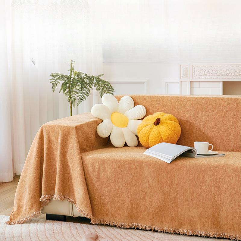 Wind Chenille Sofa Towel Cover Cloth Sofa Cushion Four Seasons Universal All-Inclusive Full Cover Universal Cover Blanket Anti-Cat Claw