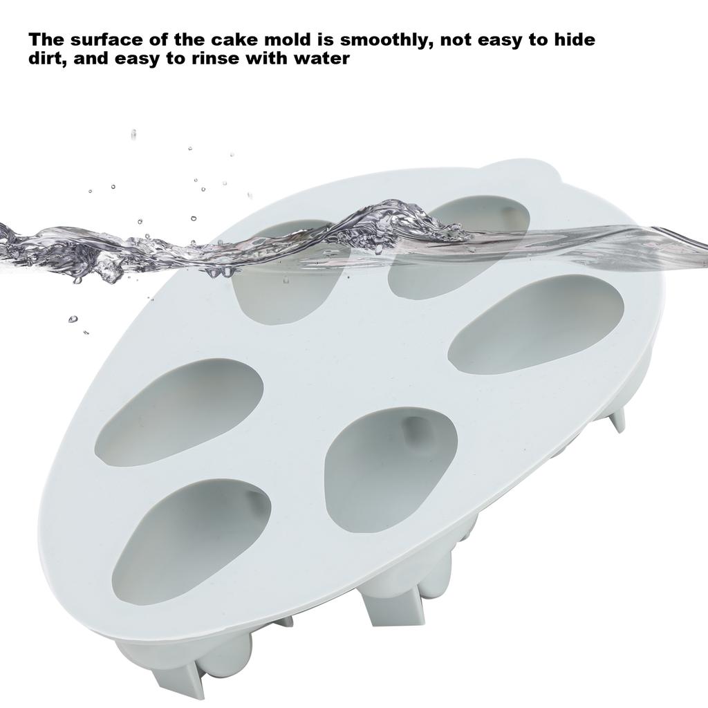 3D Shape Silicone Mold Cake Baking Pan Hollow Ice Cream Chocolate Mold Tool