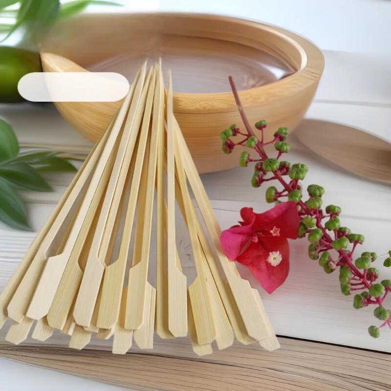 Zhichu 7cm Disposable Bamboo Mini Skewers