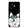 Phone Case For Xiaomi Redmi K80 Ultra Case Soft Black Silicone Cartoon Cat TPU Funda For Redmi K 80 Ultra Case Coque 6.83" Shell