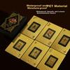 Benniu Mahjong Playing Cards Iron Box Silent Plastic PVC Waterproof Mahjong 144 Pieces Portable Noise-Free National Standard