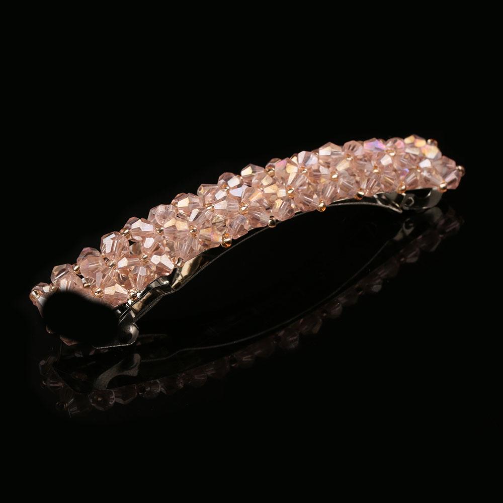 Girls Women Bling Barrette Crystal Rhinestone Hair Clip Hairpin