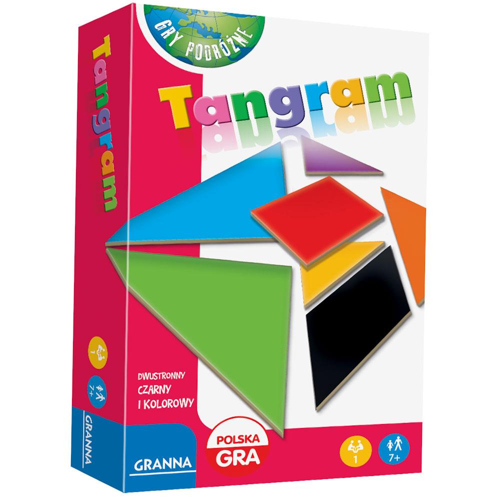 Travel game. Tangram