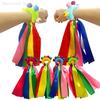 1 Stück Kinder Handgelenkband Teamsport Pompon Cheerleading Großes Spiel Pom Club Tanz Requisiten Elastisches Armband Mit Elastischer Schnur