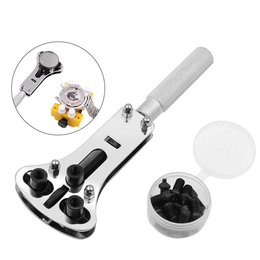 Cover Opener Wristwatch Case Opener Adjustable Screw Metal