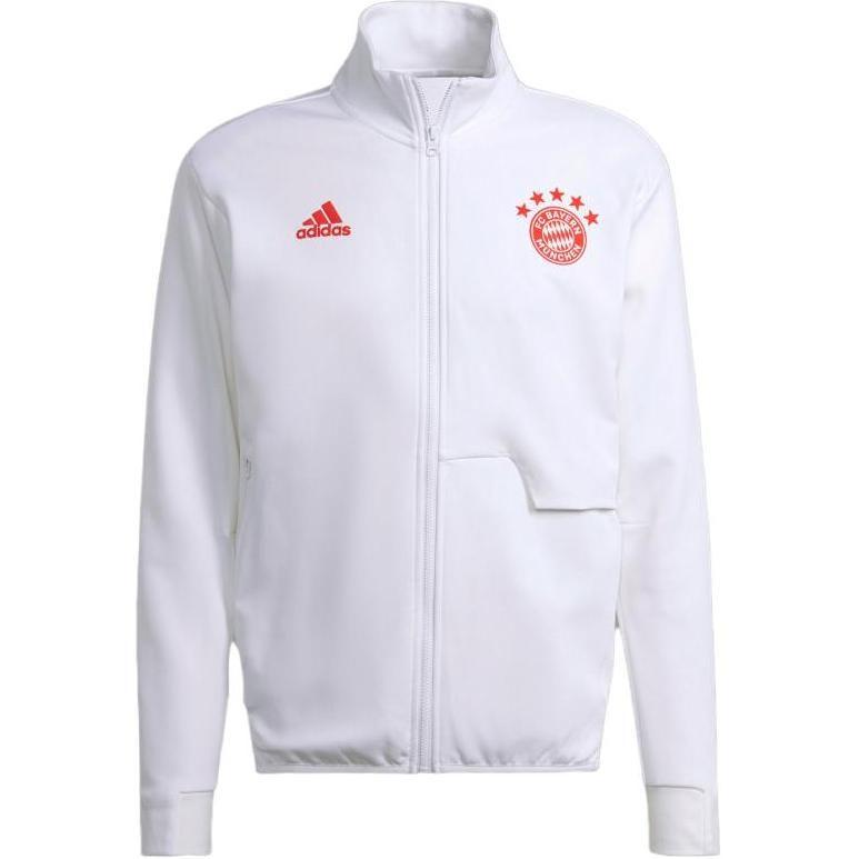 adidas Jackets Men's White Crew Neck Moderate Other HY3276
