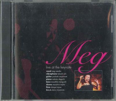 CD MEG - Live At The Keynote MG2101 UNKNOWN Japan Japanese Pop/Rock Used