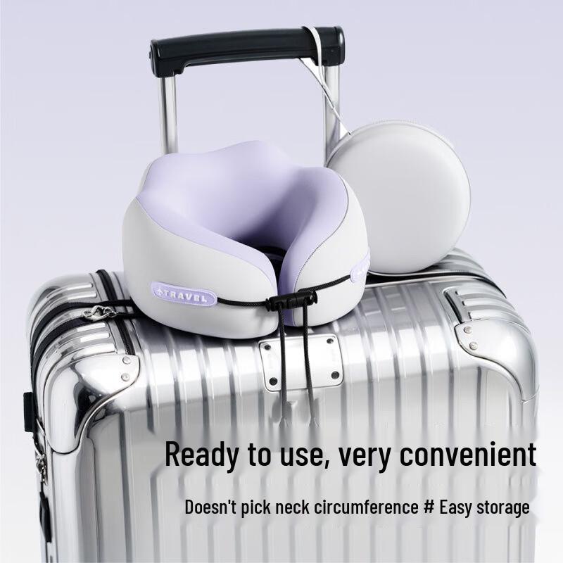 Aijiepu Portable U-shaped Memory Foam Neck Pillow