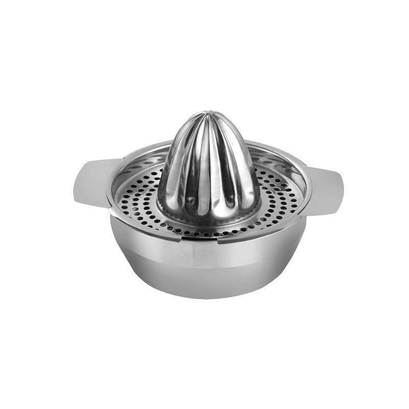 Manuelle Saftpresse aus Edelstahl für Zitronen & Orangen