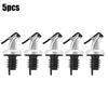 Dispenser Oil Drainer Kitchen Dining Liquor Oil Restaurants Stopper 5Pcs Accessories Bottle Pourer Coffee Shops
