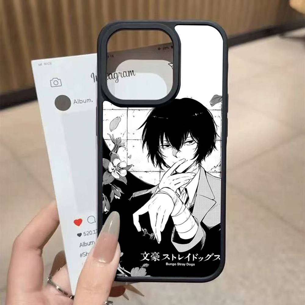 Anime Bungo Stray Dogs Dazai Osamu For iPhone 17 16 Pro Max Air 13 12 Mini 14 15 Plus 11 PC+TPU Back Cover