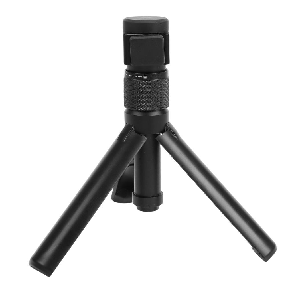 Desktop Tripod Fit for Insta360 X4 X3 Action Camera Aluminum Alloy Portable Tabletop Folding Tripod for Travel Selfie Stick