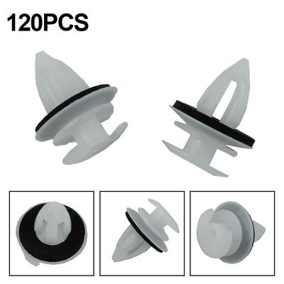 Plastic Car Door Clips Mouldings 120pcs Panel Fixing Fasteners For BMW BE36 E38 E39 E46 Accessories Replacement Parts