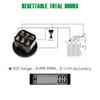 Yooreal 12/24V 36/48V 72V Golf Cart Battery Meter,Hour Meter&Battery Indicator Gauge Meter Lead-Acid Battery(Excluded Trojan),Charging Reminder,for