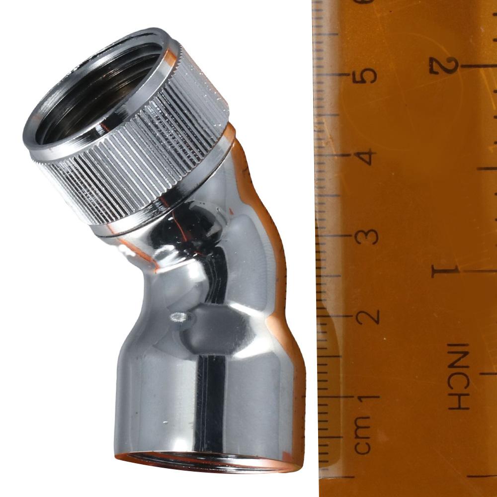 45°Angle Elbow  Adapter Extender Chrome  Bathroom