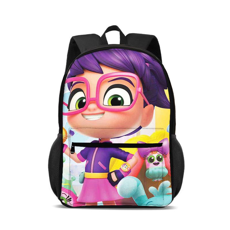 Abby Hatcher Rucksack Outdoor Bergsteigen Neuer Cartoon-Druck Schüler Jungen und Mädchen Bestes Geburtstagsgeschenk für die Schule
