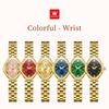 OLEVS Gold Woman Watch Fashion Waterproof Luminous Original Quartz Watch for Women Fashion Elegant Ladies Watches