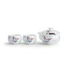 Chinese Tradition Ceramic Tea Set Porcelain Teapot Teacup Handmade Kettle Household Tea Tray Portable Travel Teaware Storage Bag