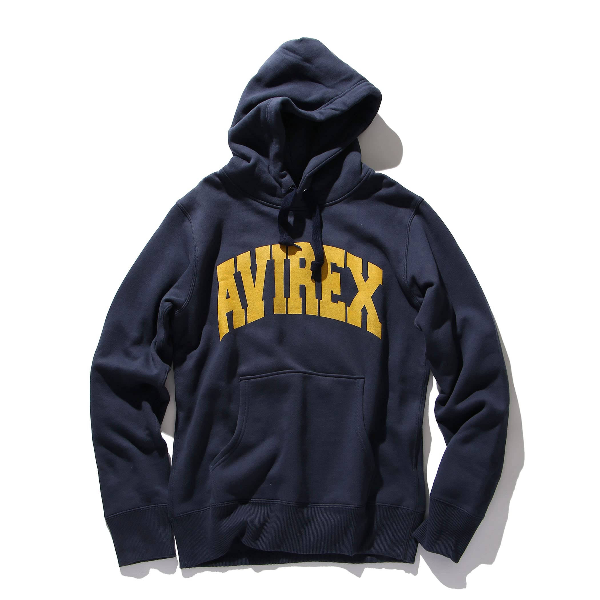 Мужская толстовка AVIREX DAILY LOGO PULL PARKA 6153514 S 087 NAVY