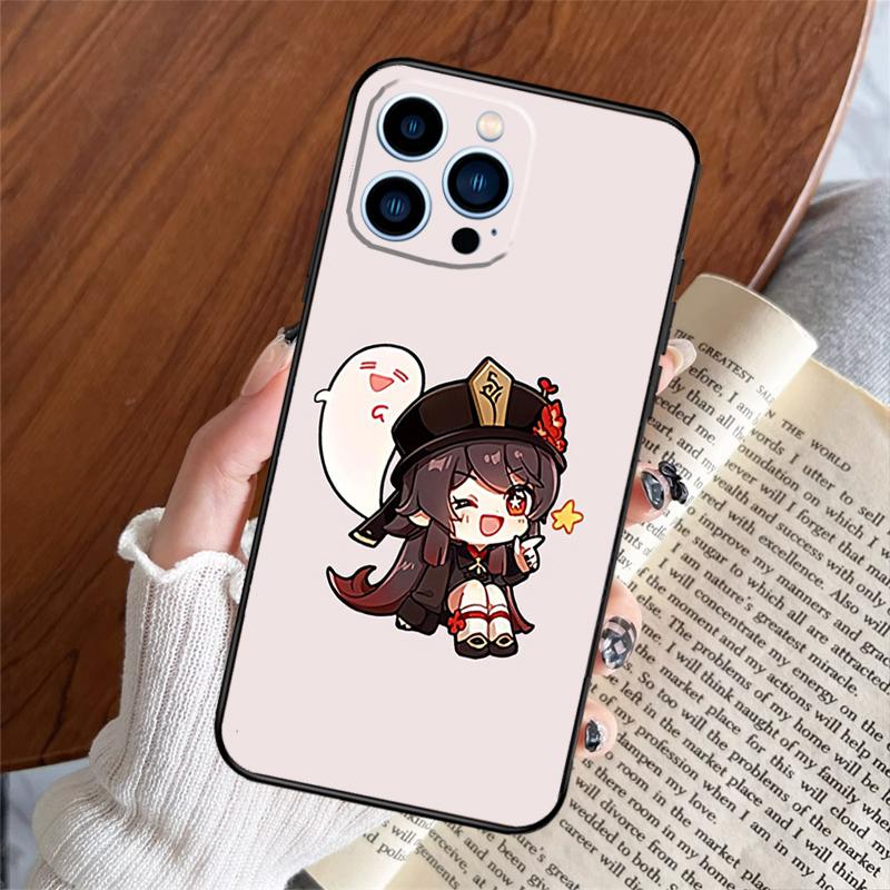 

Genshin Impact Hu Tao Phone Case For iPhone 16 15 14 13 12 11 Pro Max 12 13 Mini X XR XS Max 6s 8 7 Plus Cover iPhone 16 Pro