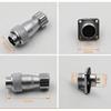 WEIPU WS20 TP+Z M20 Industrial Power Aviation Plug Socket Waterproof Connector 2 3 4 5 6 7 9 12 Pin Screw Lock Panel Connectors