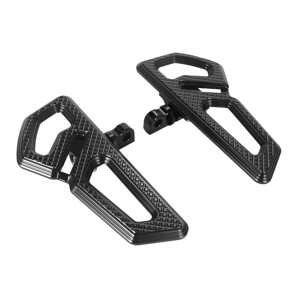 Empire Knight Rear Passenger Footpegs: Motorcycle Accessories for Universal Harley Models