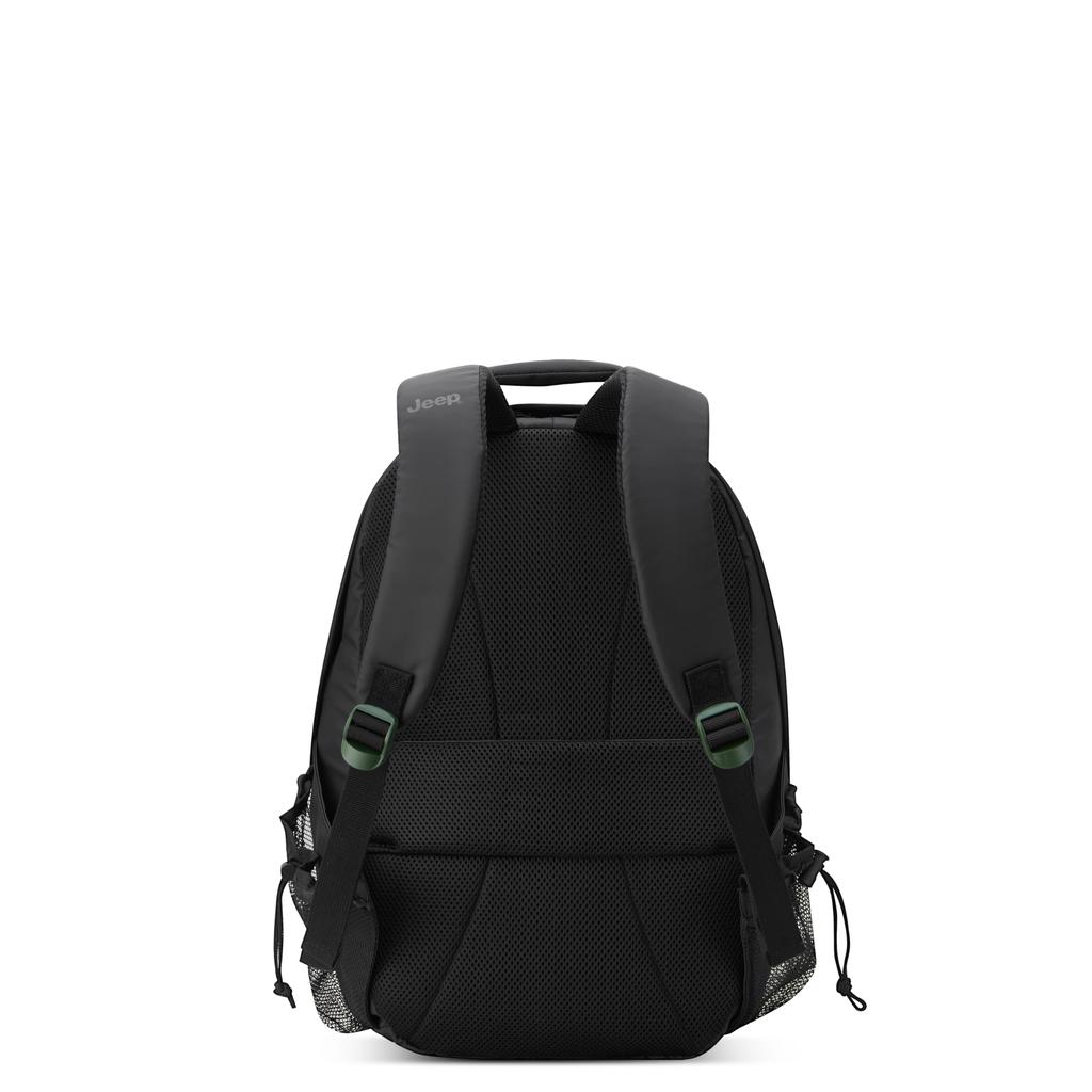 DELSEY PARIS JEEP JS011B VERSATILE BACKPACK, 25L, 46cm, 0.6kg, 2-Year Warranty, Official Import, Black, Product Number J0274560000
