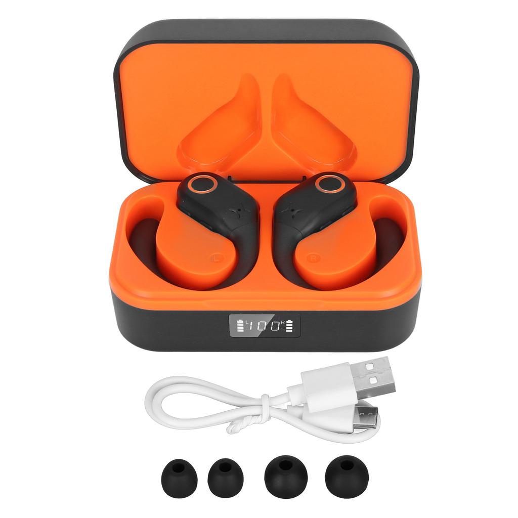 Bluetooth wireless translation earphones with 144 language noise cancelling stereo sound and charging case