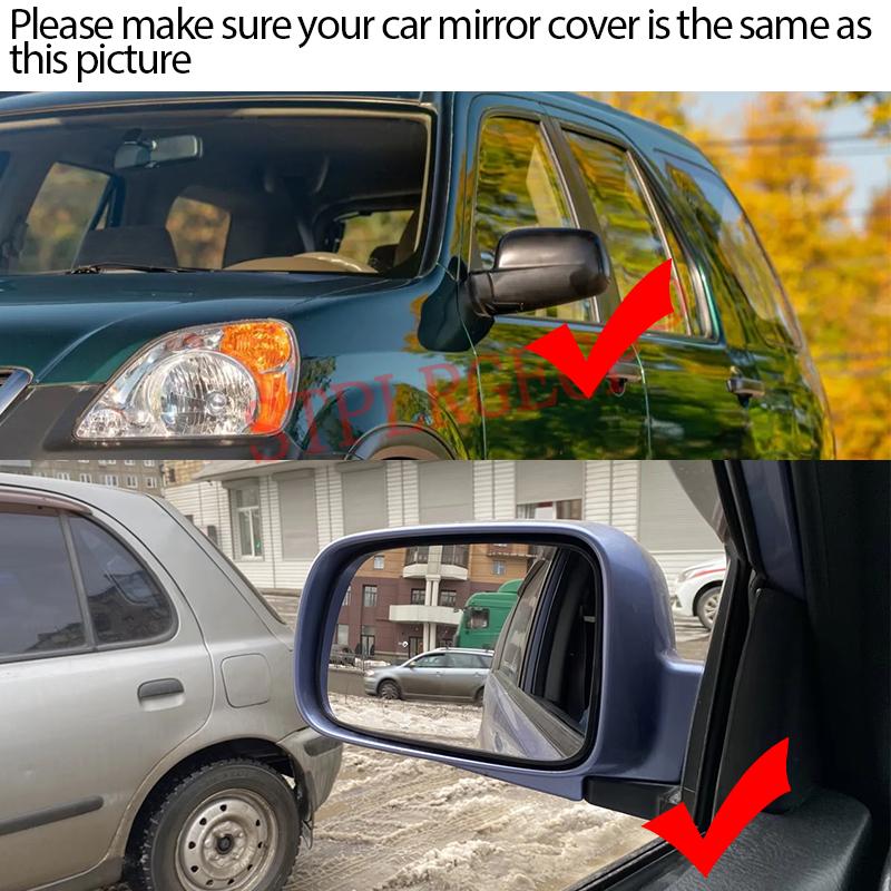 Stplrgecp Passenger Side Driver Side Left or Right Door Side Heated Wing Mirror Glass Lens for Honda CR-V Mk2 RD5 RD7 2002-2006