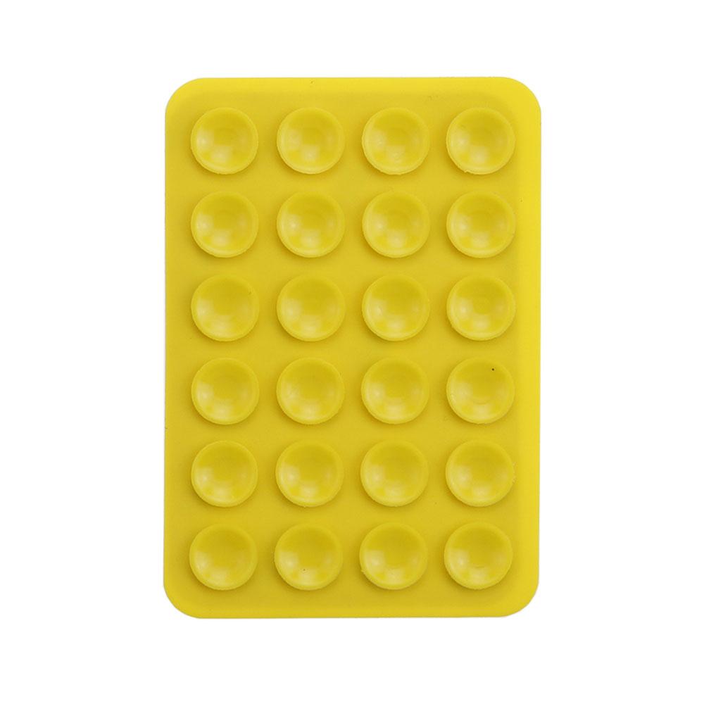 2PCS Silicone Suction Pad Back Sticker Suction Cup Mobile Phone Holder Silicone Mat Wall Stand Fixed For Glass Ceramic Tiles 6