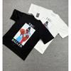 Unisex Cotton Graphic Tee Oversized Fit Short Sleeve T-Shirt Youth Casual Wear