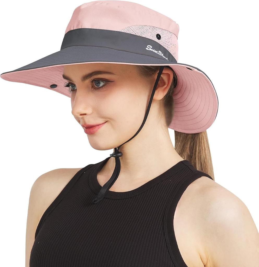 1 ks Dámský klobouk typu bucket Letní klobouk do slunce Venkovní klobouk Pro ochranu před sluncem Prodyšný Rybářský klobouk