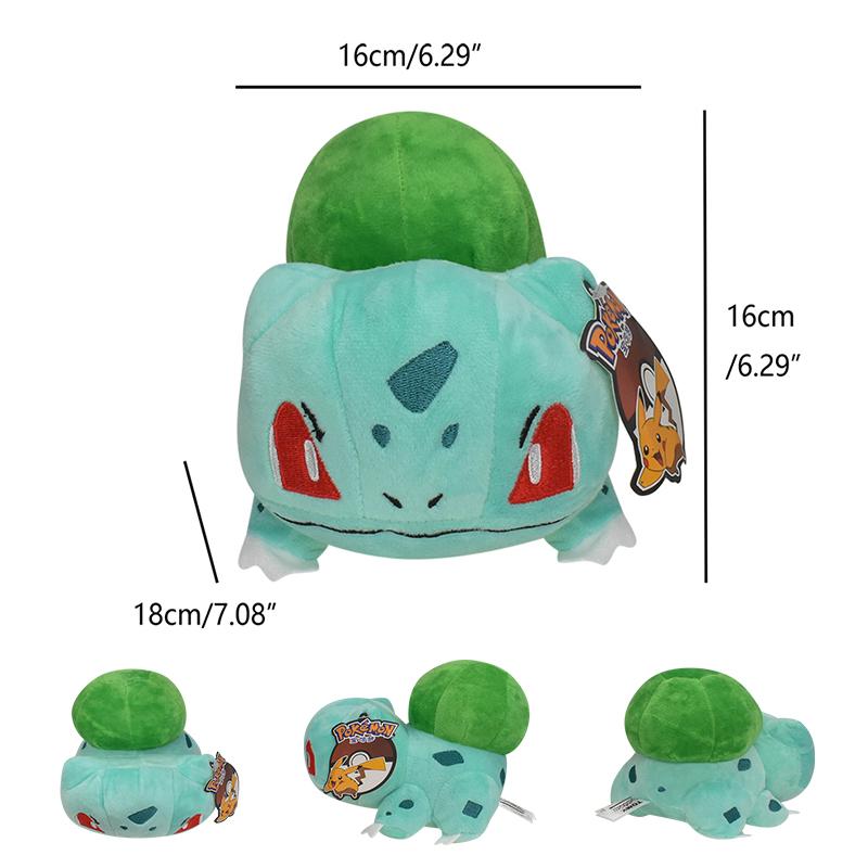 Squirtle Jigglypuff Plyšové hračky Charizard Marill Bulbasaur Vyplněné panenky Kreslené panenky Kawaii Dárek k narozeninám