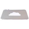 Diatomaceous Earth Bath Mat Cover Cloud Lava Stone Dedicated Bath Mat Cover for Lava Stone Bath Mats Cute and Stylish Motif Pattern Machine Easy Care