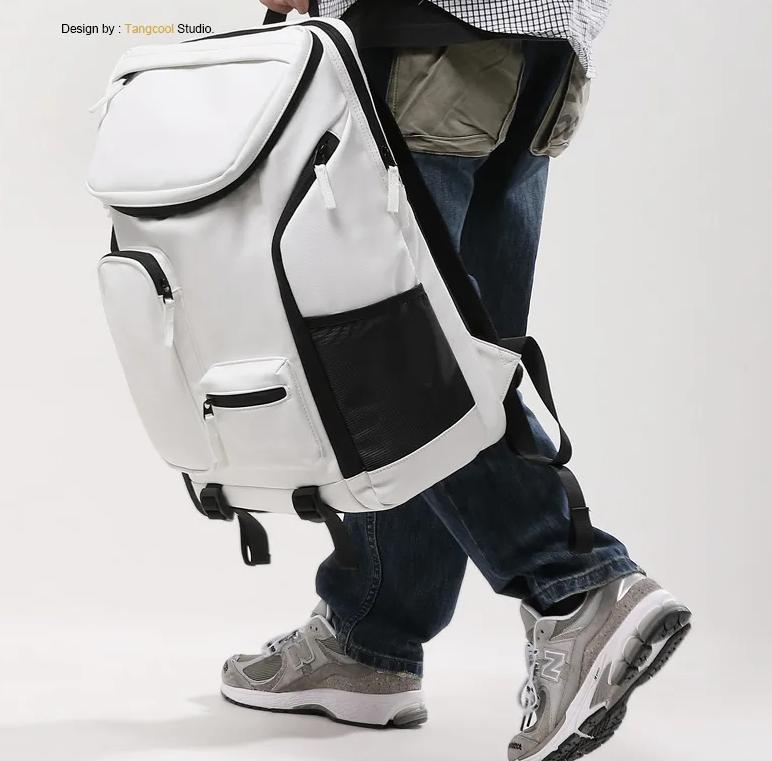 Large Capacity Men Fashion Backpack Multifunction 17.17.3 Inch Laptop Backpack 45L Outdoor Travel Backpack