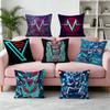 Anime VOX Trust Us HHazbinS Trendystyle Decorative Throw Pillow Cover Insert Not Included Fauxembroidery Design