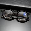 Vintage Reading Glasses Clear Eyewear for Women Blue Light Blocking Classic Round Spectacles Eye Protection