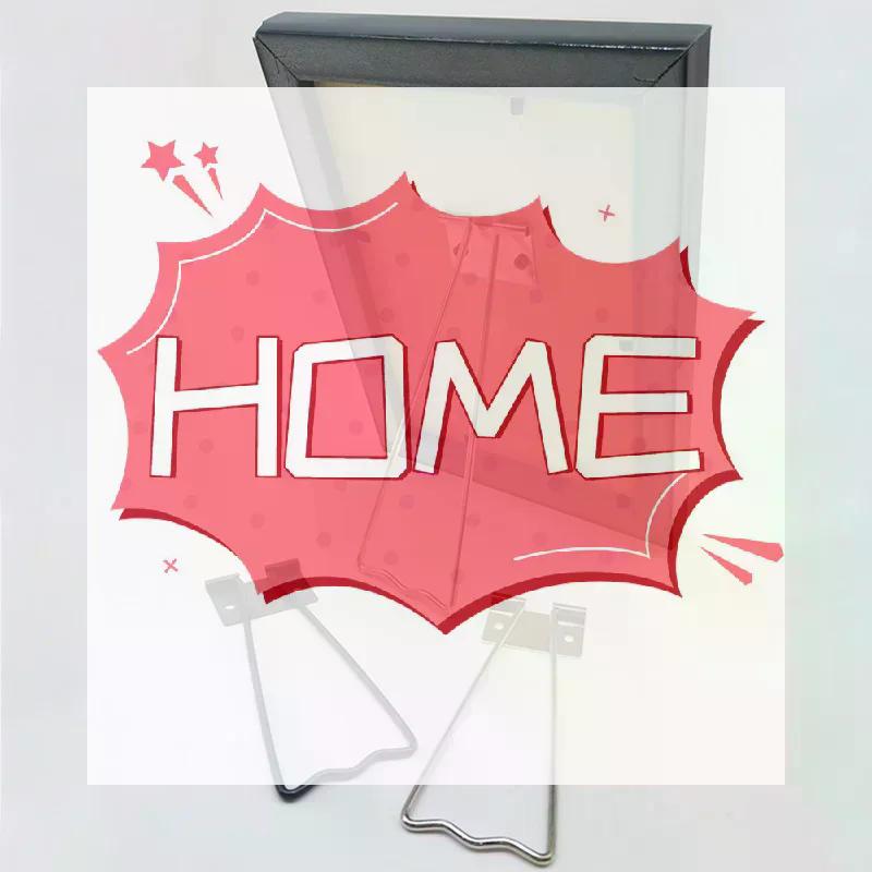 1Pcs Photo Frame Easel Back Stand Exquisite Decorative Hardware Art Crafts Display Rack Display Easel Back Board Holder